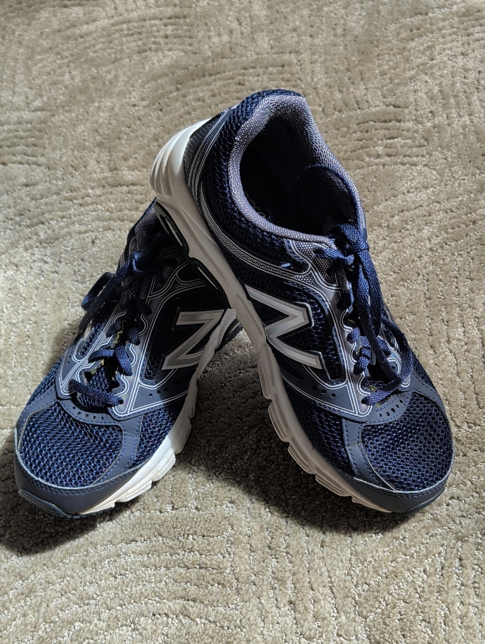 New Balance Navy and Gray Women's Running Shoes